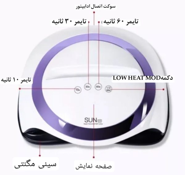 دستگاه یووی sun Y7 - Image 5