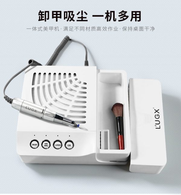 سوهان برقی فن دار LUGX 603 - Image 2