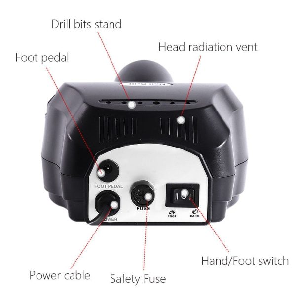 سوهان برقی ناخن نیل دریل NAIL DRILL - Image 7